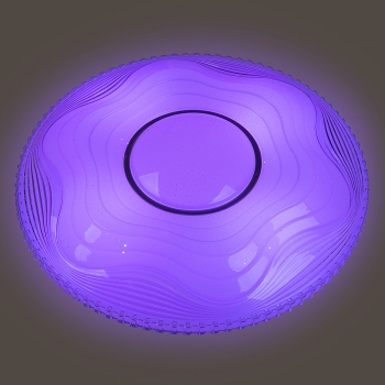 Управляемый декоративный LED светильник с RGB подсветкой 