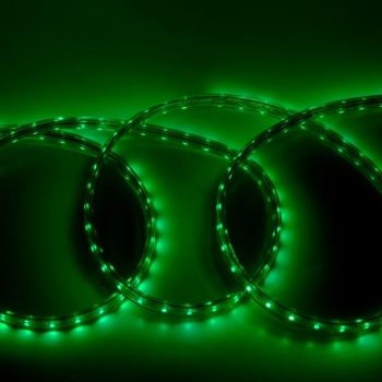 LED лента 2835 60 4.8W IP67 220V 10*6 мм 50м в катушке (зелёный)