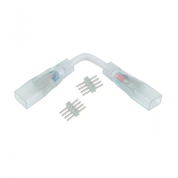 Коннектор гибкий для ленты 220V 5050 RGB IP20