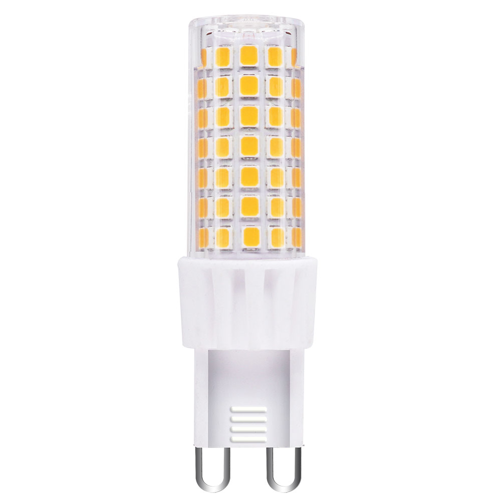 LED лампа диммируемая (3 шага) G9 прозрачный пластик 10W 2700K