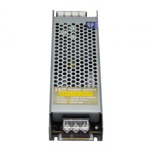 Блок питания открытый IP20 12V 200W Slim PRO